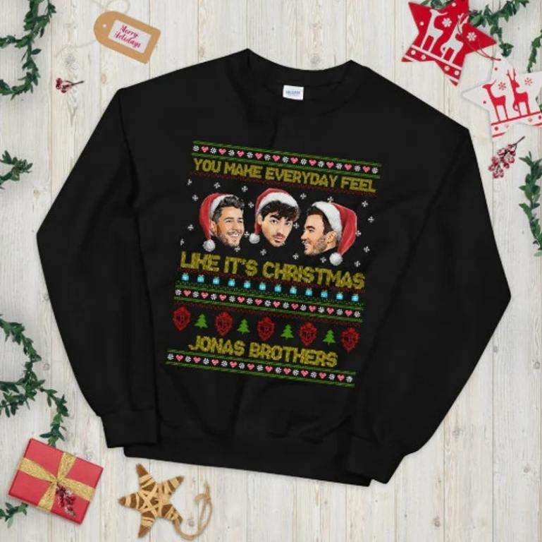 jonas brother christmas sweater