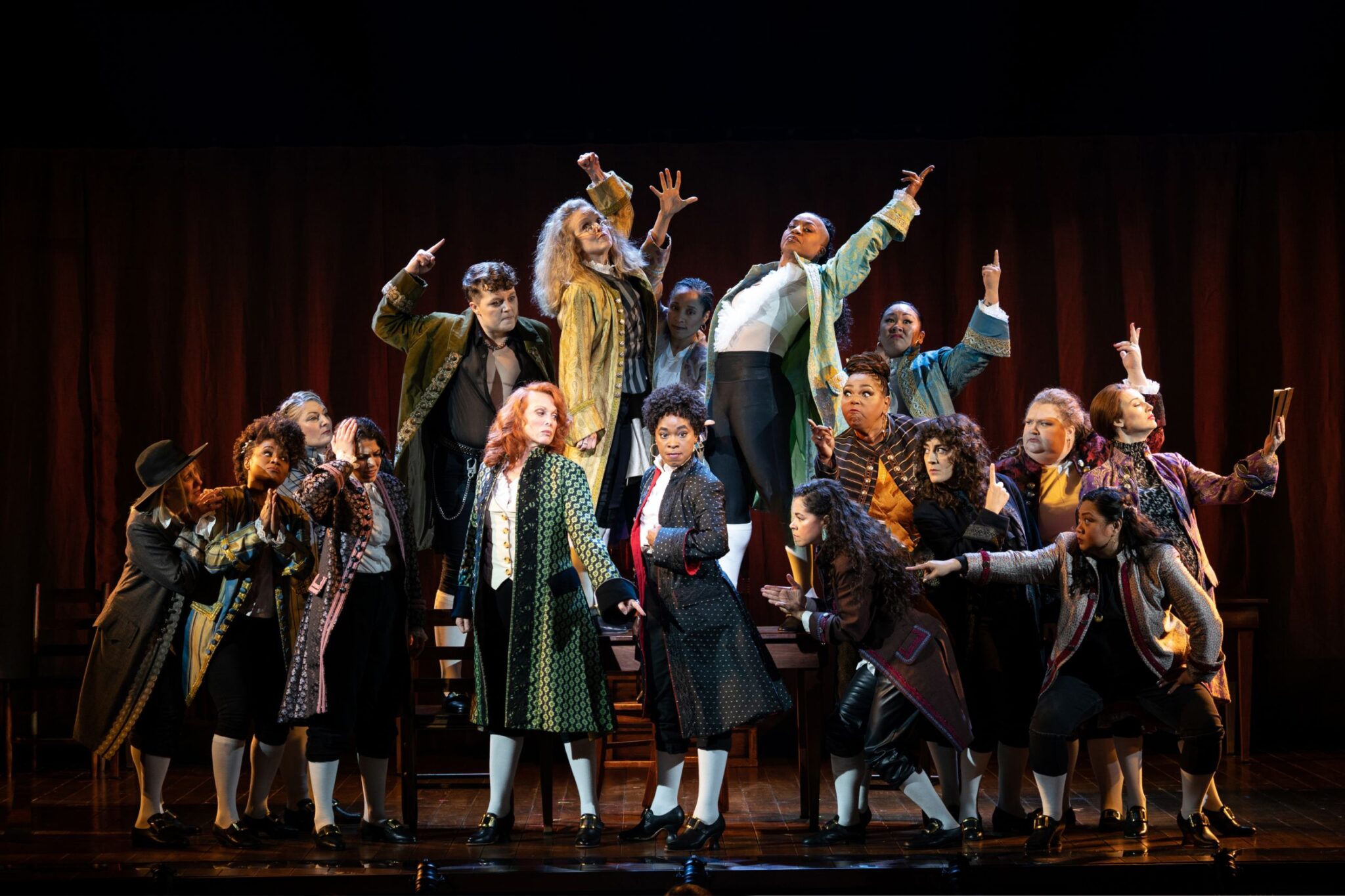 The company of Roundabout Theatre Company's 1776.