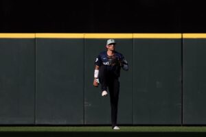 Nick Castellanos in center field at the All-Star game