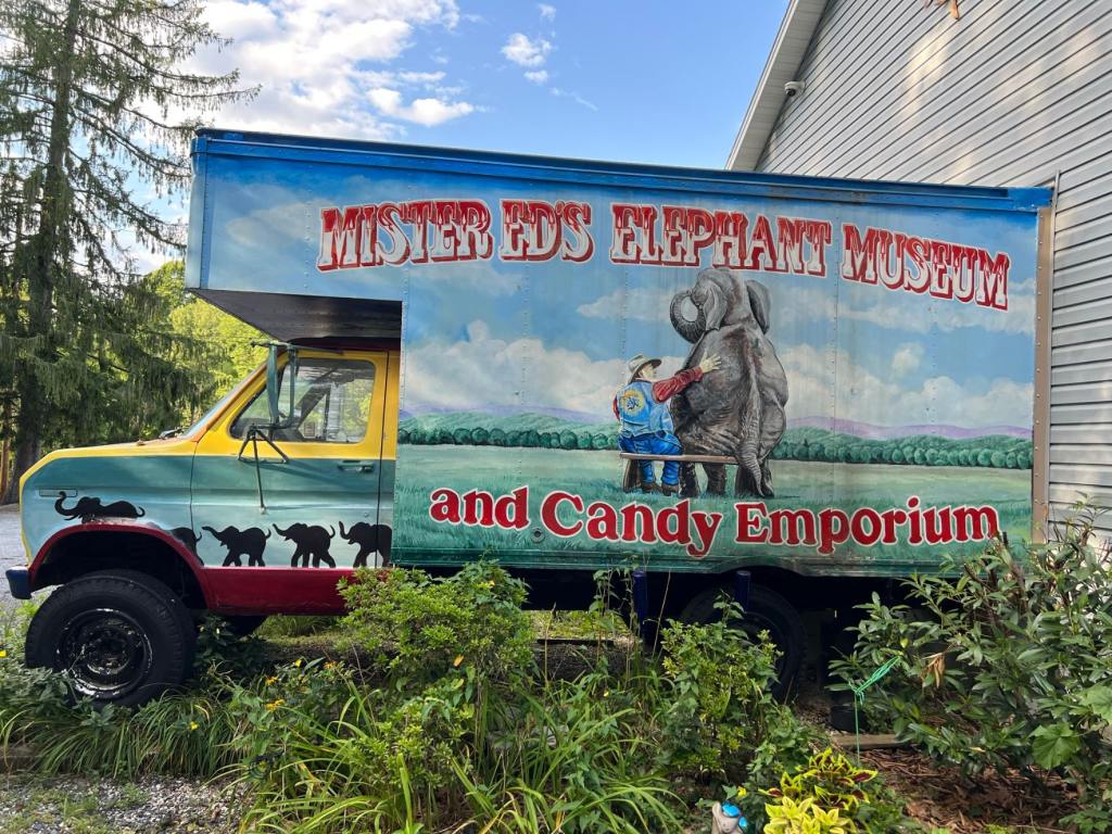 Mister Ed's Elephant Museum and Candy Emporium Travel Truck