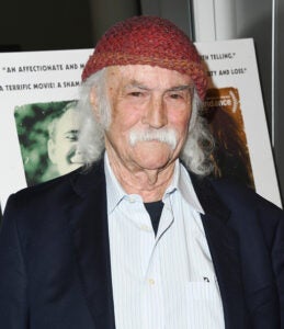 David Crosby attends the Premiere Of Sony Pictures Classic's "David Crosby: Remember My Name" at Linwood Dunn Theater on July 18, 2019 in Los Angeles, California.