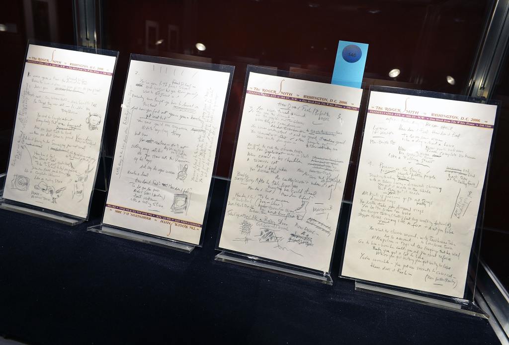 Dylan’s Handwritten “like A Rolling Stone” Lyrics Up For Auction