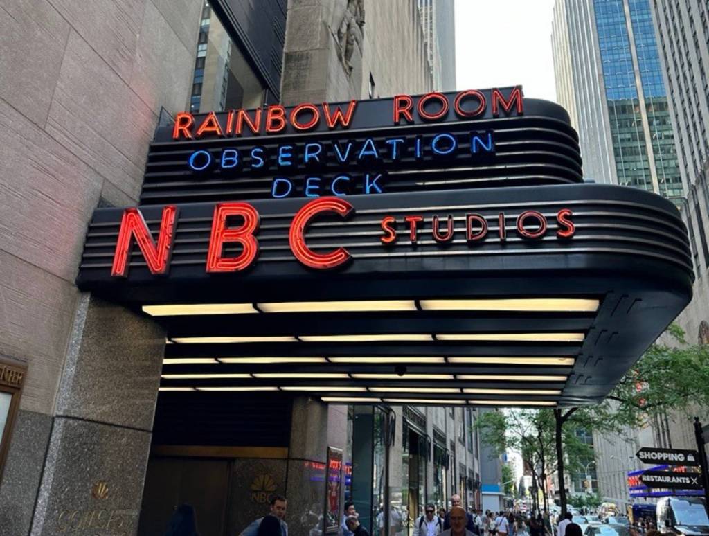Rainbow Room SIgn at NBC Studios